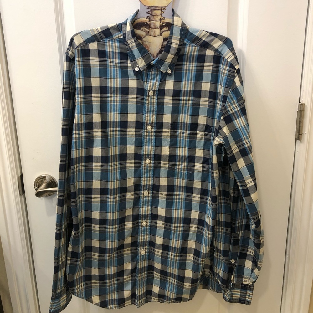 J. Crew Men’s S Plaid Shirt